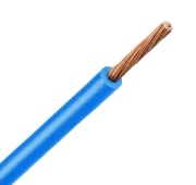 Juhe H07V2-K, 10mm² 450/750V -40..90°C, 100m/pck, sinine