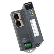 I/O Module SmartRail™ Base, Ethernet, XL6e/ NX221/251/ QX/ RX/ RCX, built-in unmanaged switch, up to 8 I/O modules, drawing up to 1.5A @ 5Vdc, up to 256 digital, 32AI/O per base, requires Cscape 9.1, FW12.70