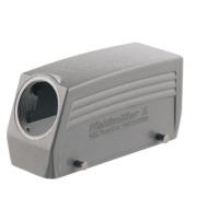 Hood HDC 24B TSBU 1M32G, size 8, cable entry from side, side-locking clamp on lower side, M32, IP65