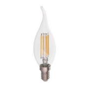 LED Lamp 4W 3000K 390lm E14 FLM 300°, glass, Lumax