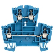 Kruvi-riviklemm WDK 2.5 BL, 2-korrust, 2.5mm² 24A 400V, sinine