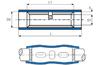 Jätkuhülss Ver 2 b, PVC isoleeritud, 1.5..2.5mm² 600V, L26mm, -25..75°C, PVC, copper, 100pcs/pck, sinine