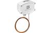 Frost protection thermostat FST-1D, air, 10A 250V, -10..15°C, TW/automatic, capillary 6m, M16, IP65, S+S Regeltechnik