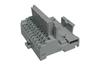 Fused Terminal Base Unit Flex™, 10A 250VAC/DC, panel mount, TS35