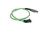 Feedback Cable Kinetix, MP-series medium inertia motors, D0.38-in., 600V, SpeedTec DIN » flying-lead, 5m industrial TPE cable, green
