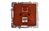Andmesidepesa Touran, RJ45 cat.6, süvis, kirss