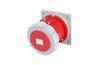 Kilbipesa, 3P+N+E 125A 415VAC, otse, IP67, MaxPro, punane