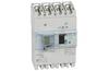Kompaktkaitselüliti, rikkevoolukaitselülitid DPX³ 160, 125A 4x400VAC 16kA, short-circuit protection 0.8..1In, overload protection 10In, RCD w. LCD| adj. 0.03-0.3-1-3A, adj. trip 0-0.3-1-3s, incl. screws/ cage clamps Al/Cu 70/95mm², panel mount