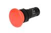 e-Stop surunupp XB7 Monolithic, D40 red mushroom, turn » release, ø22.5mm, 1NC 10A 250VAC, IP54
