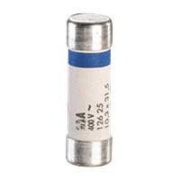 Cartridge Fuse HRC, 10x38, 2A 500VAC, gG, MaxGE