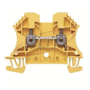 Feed-through Terminal WDU 2.5 GE, 2.5mm² 24A 800V, Weidmüller, yellow