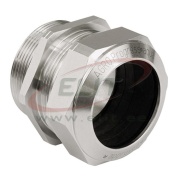 Cable Gland Progress Stainless Steel A2, M63x1.5, ø40..52mm, thread 14mm, -40..100°C, CrNi stainless steel A2, TPE, NBR, incl. O-ring, 2piece sealing insert, CE/SEV/VDE/EAC, IP68/69, Agro