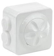 Electronic Fan Speed Controller AREC, 80..460W 0.25..2.5A 230VAC, switch, minimum speed setting, surface/ flush mounting, IP44