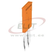 Cross-Connector ZQV 6N/2, 2P 41A, Weidmüller, orange