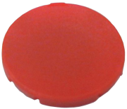 Button-plate M22-XD-R, flat, blank, 10pcs/pck, Eaton, red