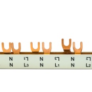 Busbar G-4L-1000/16, L1-N-L2-N-L3-N| 27x2/1000, 16mm², screw M5-M6, MaxPro