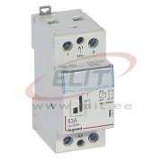 Modular Contactor CX³, 2NO 63A 250VAC, cv 24VAC, handle, 2M, TS35