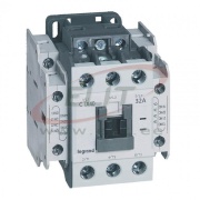 Contactor CTX³ 40, 15kW 32/50A 3x400VAC, aux. 2NO, 2NC 16A 240VAC, cv 24VAC, TS35, panel mount, Legrand