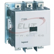 Contactor CTX³ 800, 330kW 630/660A 3x400VAC, aux. 2NO, 2NC 16A 240VAC, cv 200..240VAC/DC, panel mount, Legrand