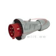 CEE Plug P17 Tempra, 3P+N+E 16A 415VAC, straight, IP67, 6h
