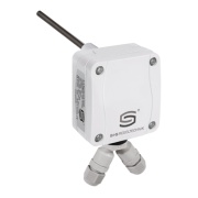 Duct Temperature Sensor ThermasGard® TM65T-Modbus-50, Pt1000, -50..150°C,sensor ss1.4571 V4A Ø6x50mm, 24VAC/15..36VDC, M16x1.5, calibratable, IP65, S+S Regeltechnik