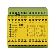 Safety Relay PNOZ X, PNOZ 11 24VAC 24VDC 7n/o 1n/c, monitoring of e-Stop, safety gate, light grid, Pilz
