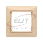 Frame Valena, 1gang, beige