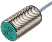 Inductive Sensor NBB10-30GM50-WS, M30 [f], Sn 10mm, NO, Sf 20Hz, LED, -25..70°C, nickel-plated brass, PBT, 2wire, 2m PVC cable, 20..253VAC, IP67
