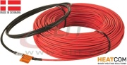 Heating Cable Ø5,0mm 20W/m 100,0m 2000W, 26,5Ω 8,7A 230V, cold cable 2,5m, Heatcom