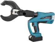 Battery Powered Cable Cutting Tool, 120kN, stroke 60mm, range Ø105mm, Cu/Al cable, 3.0Ah 18V, incl. charger ^2 batteries (Li-ion battery), plastic case