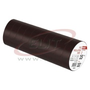 Insulating tape, 15mm x 10m, dielectric strength 40 kV/mm, PVC, UV resistant, water resistant, -25..90°C, brown, Emos