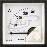 Ammeter MA17N, moving-coil, 1kA/75mV, scale 90°, ■72x72mm/ □68x68mm, IP52
