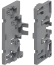 Terminal Block Support Lexic, for connecting » 4 IP 2x terminal blocks of the same size, grey