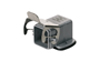 Base HDC 04A AWLU, size 1, side-locking clamp on lower side, angled, -40..125°C, IP65, Weidmüller