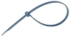 Detectable Cable Tie HACCP, 200/3.6, 14.6kg, PA6.6 (NDT), small metal parts, -40..85°C, HF, SF, food, pharmaceutical, chemical industry, 100pcs/pck, blue