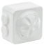 Electronic Fan Speed Controller AREC, 80..460W 0.25..2.5A 230VAC, switch, minimum speed setting, surface/ flush mounting, IP44