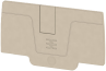 End Plate AEP 2C 6, beige
