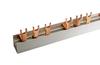 Busbar G-3L-MS-M19/1HI, L1-L2-L3-Aux, 19x3/1000, pitch 54mm, 16mm², MPCB