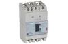 Moulded Case Circuit Breaker DPX³ 160, 100A 3x 415VAC 36kA, short-circuit protection 0.8..1In, overload protection 10In, incl. screws/ cage clamps Al/Cu 70/95mm², panel mount