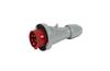 CEE Plug P17 Tempra, 3P+N+E 16A 415VAC, straight, IP67, 6h