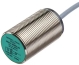 Inductive Sensor NBB10-30GM50-WS, M30 [f], Sn 10mm, NO, Sf 20Hz, LED, -25..70°C, nickel-plated brass, PBT, 2wire, 2m PVC cable, 20..253VAC, IP67