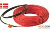 Heating Cable Ø5,0mm 20W/m 100,0m 2000W, 26,5Ω 8,7A 230V, cold cable 2,5m, Heatcom