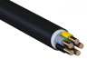 Power Cable CYKY-J, 5x2.5mm² 450/750V -15..70°C, 100m/pck, black