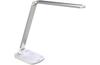 Desk lamp LED LUMINO 7W 4000K 440lm 120° dim. IP20, silver, Lumax